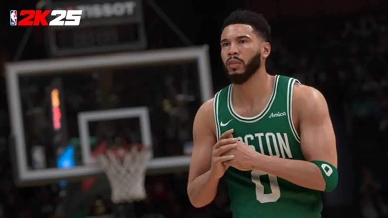 Jayson Tatum, estrella de la portada de NBA 2K25.