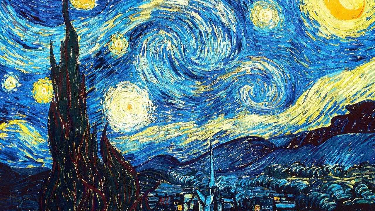 “La noche estrellada” de Van Gogh